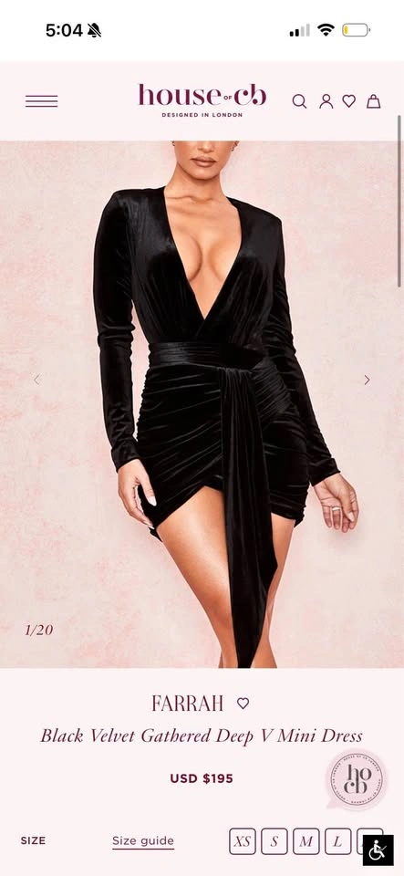 House of CB dress S