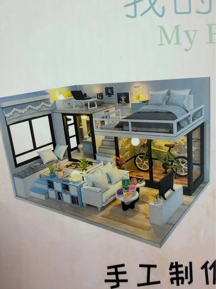 DIY dollhouse room - photo 3