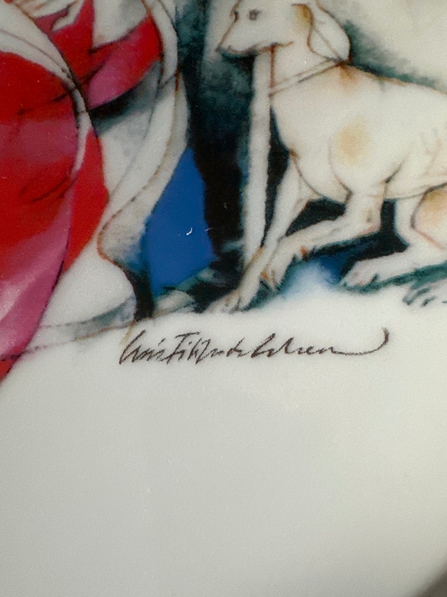 Vista Alegre 2013 Christmas Collector Plate titled "Presépio" - photo 4