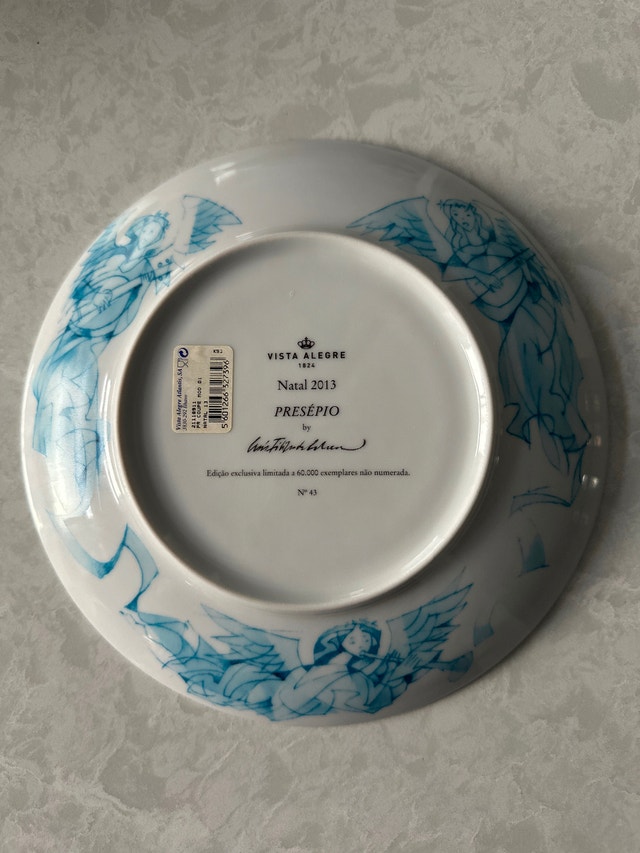 Vista Alegre 2013 Christmas Collector Plate titled "Presépio" - photo 5