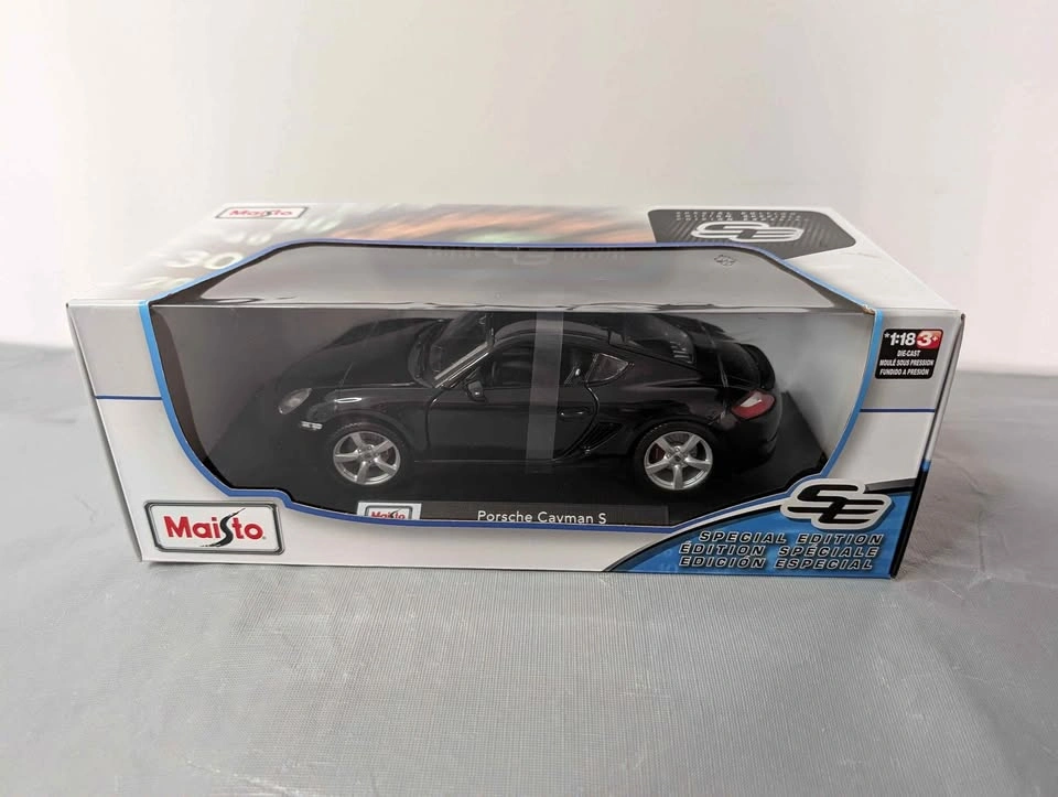Maisto Porsche Cayman S 1:18 Scale Die Cast Model