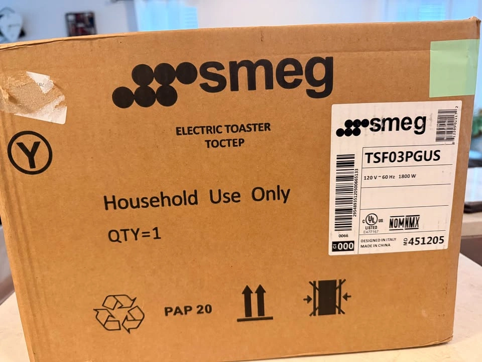 Smeg 50's Style 4-slice Toaster - TSF03PGUS - photo 5
