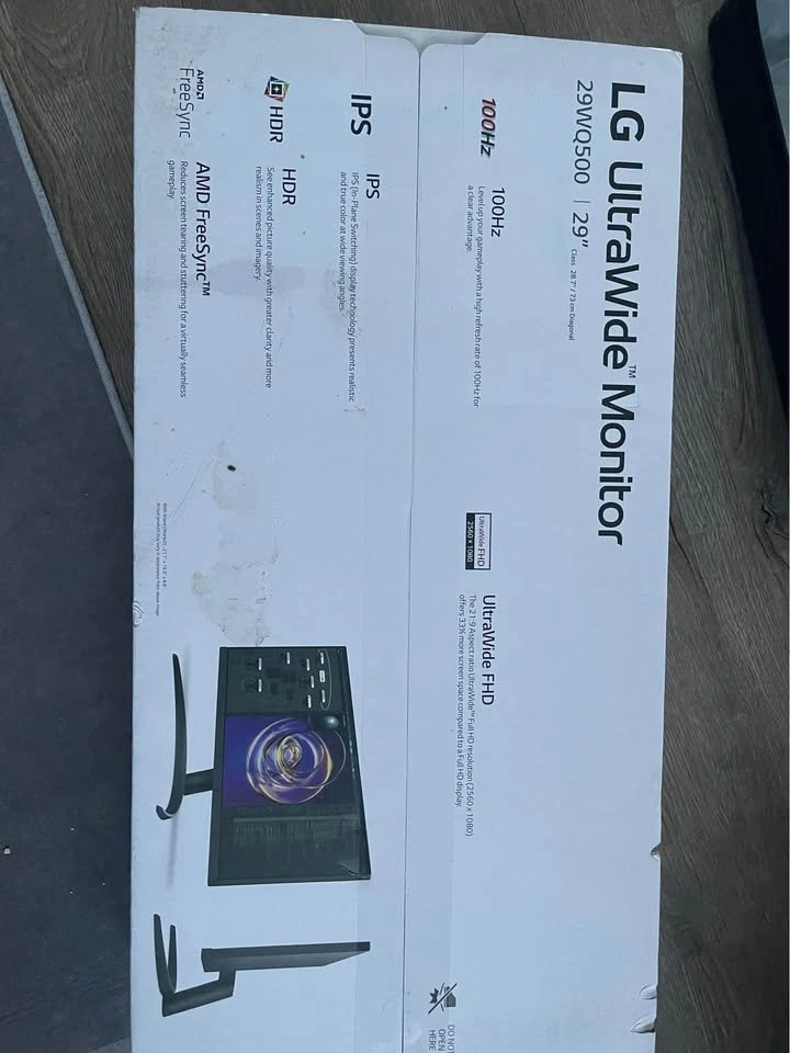 LG 29" Ultrawide Monitor - photo 2