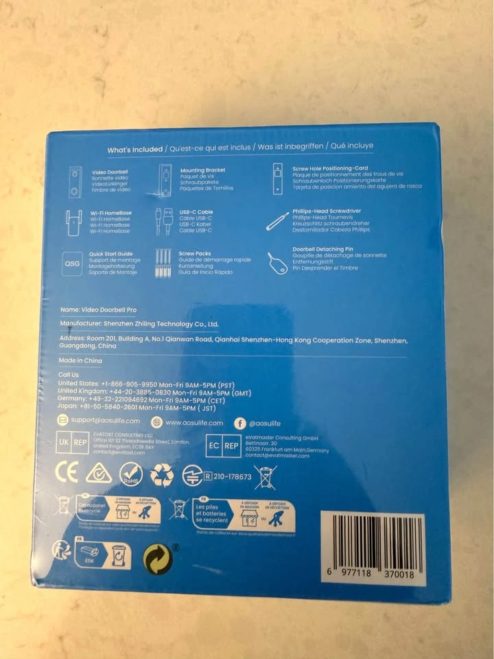 Aosu Video Doorbell (New) - photo 3