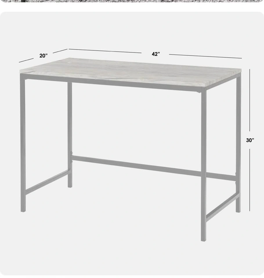 Mainstays Parsons Desk - photo 5