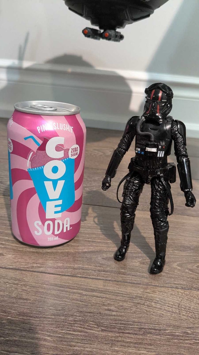 Star Wars Model TIE Fighter and pilot - photo 3