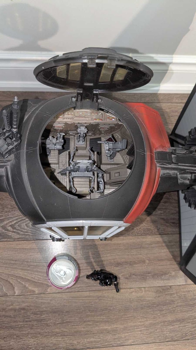 Star Wars Model TIE Fighter and pilot - photo 5