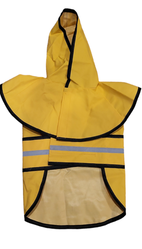 Zone Tech Pet Dog Raincoat with Hood and Reflective Stripe - photo 2