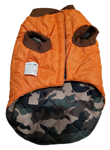 Small Dog Reversable Camo/Orange Fall/Winter Vest - photo 4