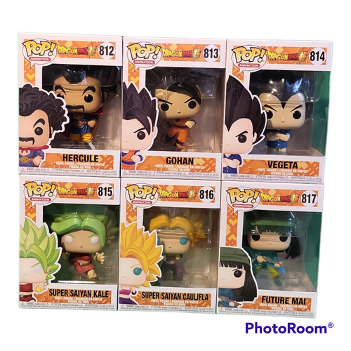 Dragon Ball Super Complete 6 Piece Funko Pop Figure Set - photo 2