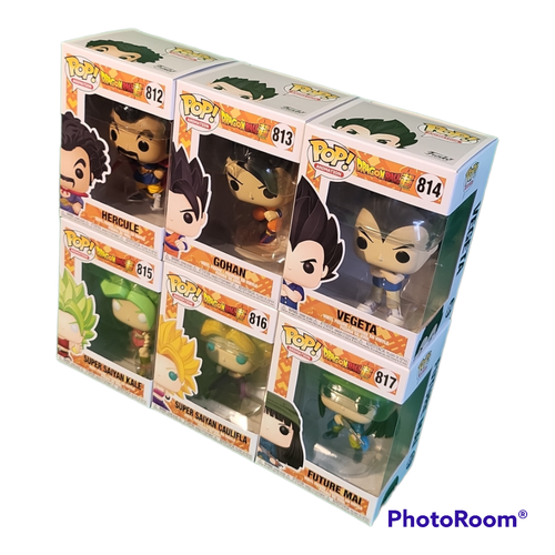 Dragon Ball Super Complete 6 Piece Funko Pop Figure Set - photo 3