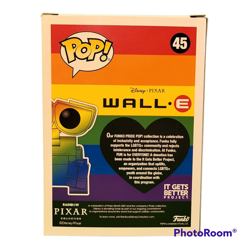Wall-E Pride Funko Pop - photo 4