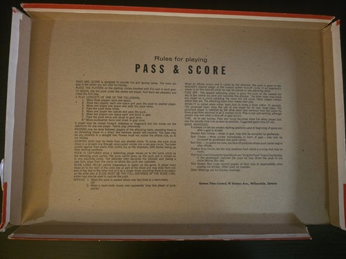 Vintage Pass & Score! Board Game Punch Imlach Frank Mahovlich - photo 4