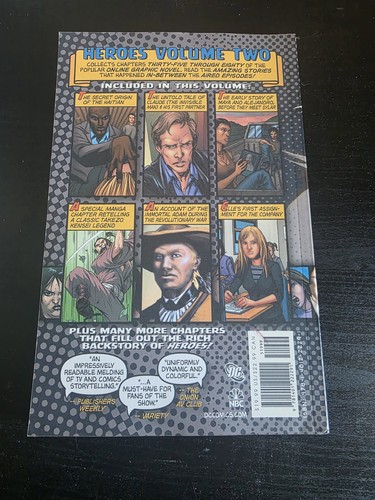 Heroes Volume Two TPB DC Comics WildStorm Graphic Novel - photo 2
