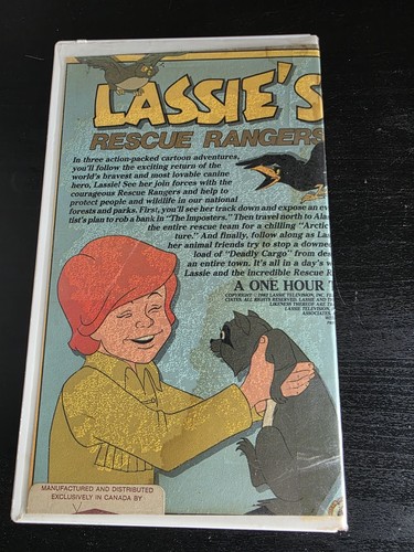 Lassie’s Rescue Rangers Vol 2 VHS 1982 Big Box - photo 2