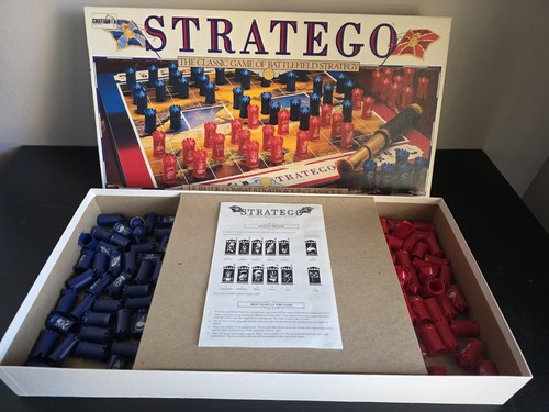 Stratego Chieftain Jumbo Board Game 1987 COMPLETE - photo 3