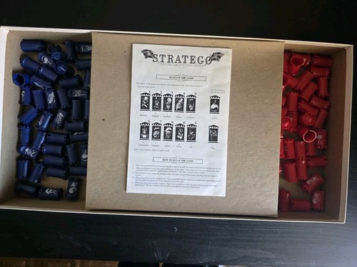 Stratego Chieftain Jumbo Board Game 1987 COMPLETE - photo 4
