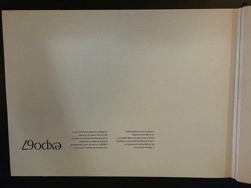 Expo 67 Montreal Canada Memorial Album 1968 Hardcover - photo 4