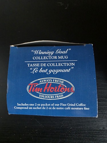 Tim Hortons Collector Mug No. 002 Winning Goal Hockey w/ Box - photo 3