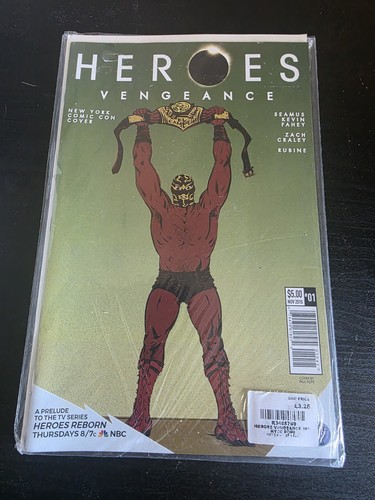 Heroes Vengeance 1 NYCC Exclusive Variant Cover Paul Pope