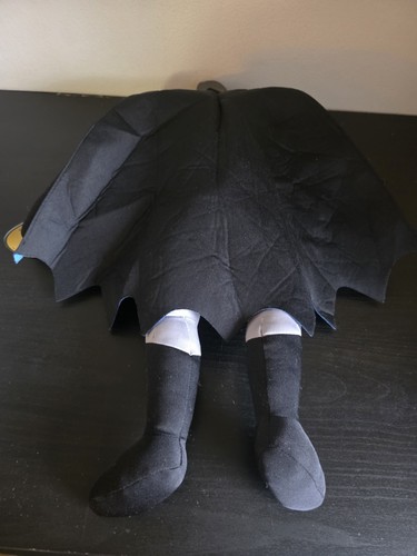 Vintage 1998 Batman Plush 14” Play By Play WB DC Comics - photo 4