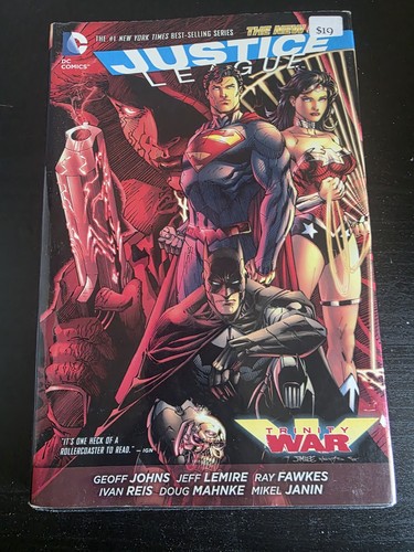 Justice League Trinity War HC Hardcover DC Comics Graphic Novel
