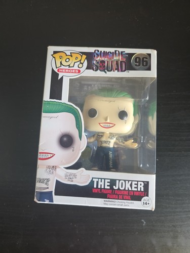 Funko Pop Heroes #96 The Joker Suicide Squad Vinyl Figure
