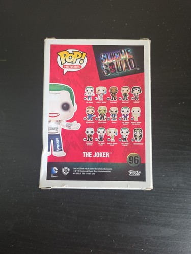 Funko Pop Heroes #96 The Joker Suicide Squad Vinyl Figure - photo 2