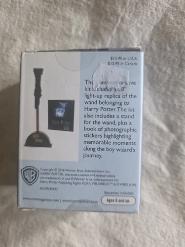 Harry Potter Merch Assorted 2 Patches, Light Up Wand - photo 5