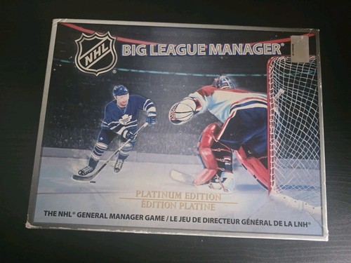 NHL Big League Manager Platinum Edition Board Game