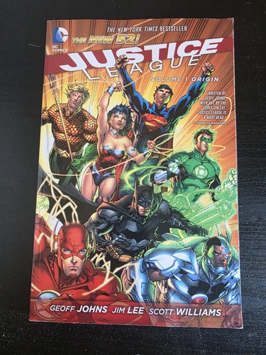 Justice League Volume 1 Origin TPB DC Comics New 52