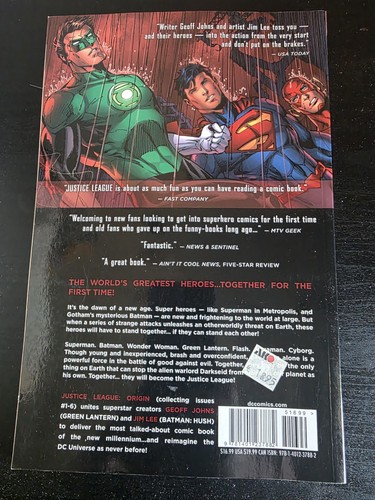 Justice League Volume 1 Origin TPB DC Comics New 52 - photo 2