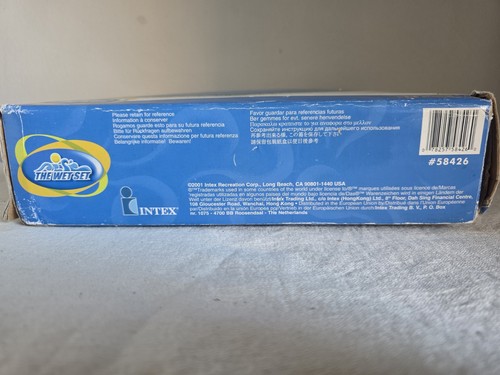 Vintage 2001 Intex The Wet Set Blue 3-Ring Inflatable Pool - photo 3