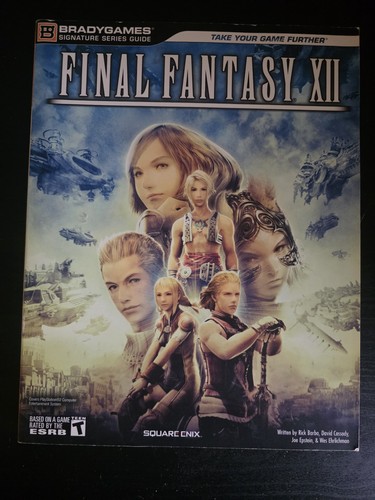 FINAL FANTASY XII 12 BradyGames Official Signature Series Guide