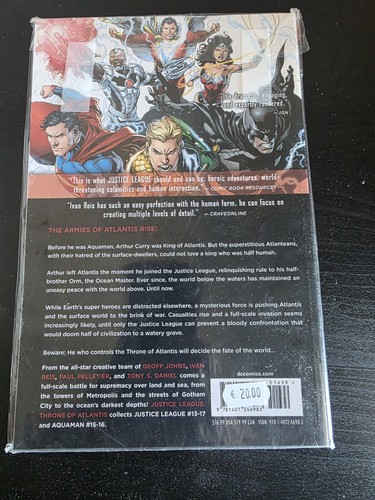Justice League Volume 3 Throne of Atlantis TPB DC Comics - photo 2
