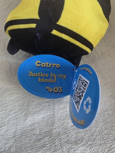 Cats vs Pickles Chonks Catrro 6" Beanie Plush Toy Gold Series - photo 3