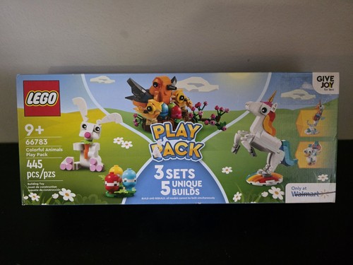 LEGO 66783 Play Pack Colorful Animals 445 PCS Walmart Exclusive