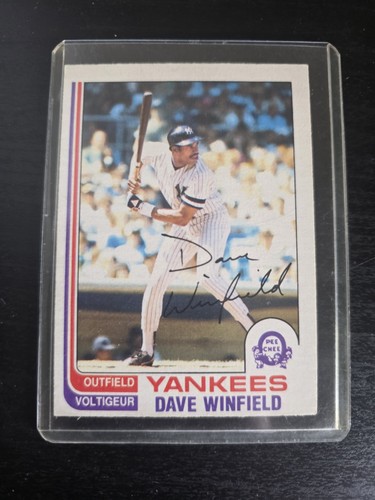 1982 O-Pee-Chee Dave Winfield & Dennis Eckersley Lot - photo 3