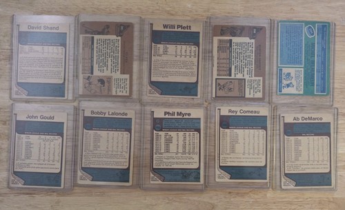 Vintage 70s NHL Hockey OPC Atlanta Flame Card Lot Of 10 - photo 2