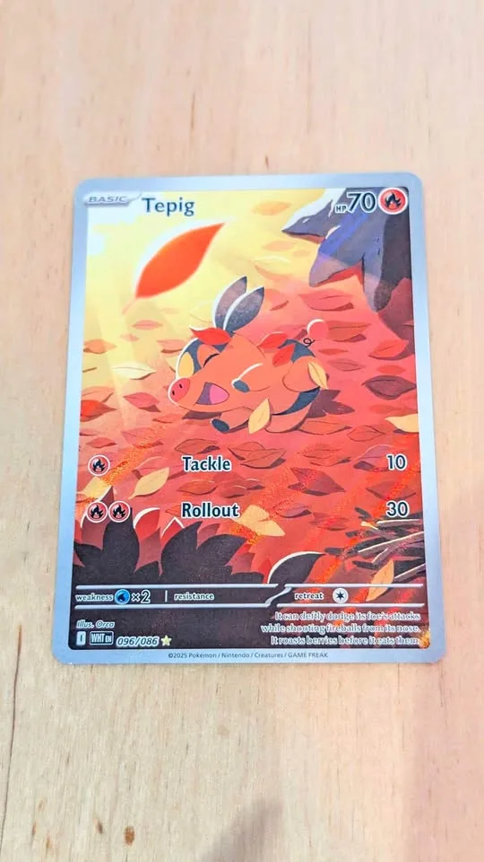 Tepig Art Rare - Pokemon White Flare thumbnail