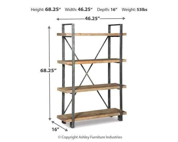 Signature Design by Ashley Forestmin 68 Inch Bookcase A4000045 - photo 4