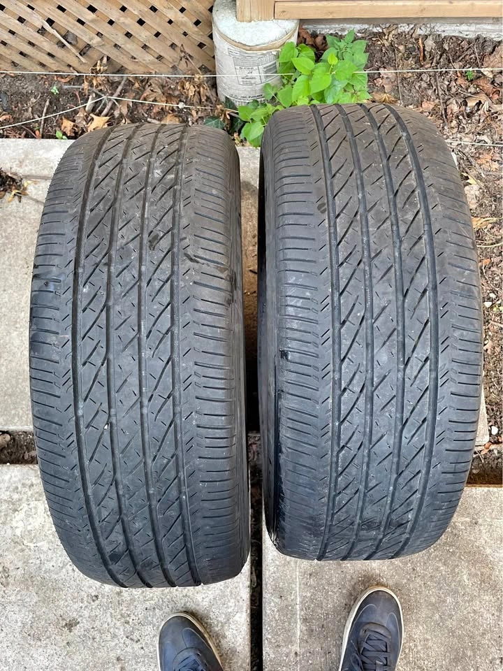 215/55R18 Bridgestone All Season Tires - Set of 2
