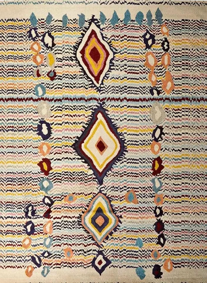 nuLOOM Motley Moroccan Area Rug, 8' 10" x 12', Multi