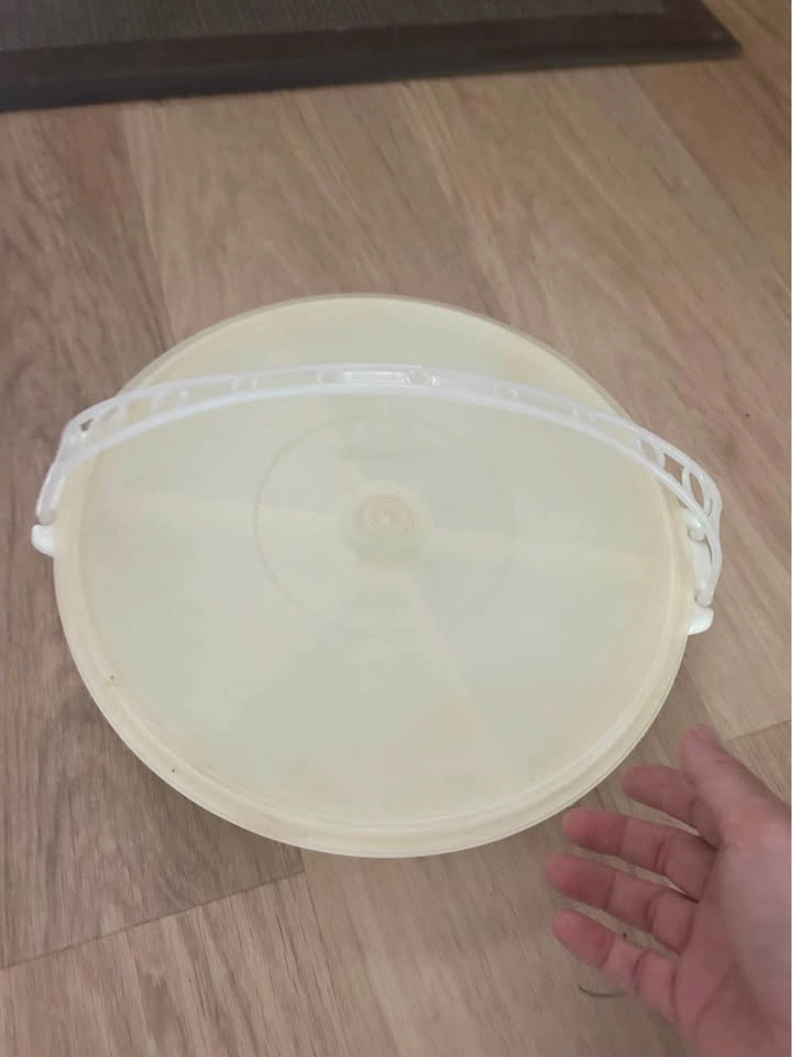 Vintage Tupperware, veggie and chip and dip containers - photo 4