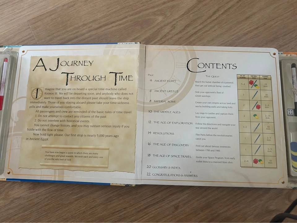 Hardcover game book, through the ages - photo 2
