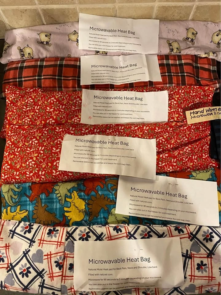 Microwaveable Heat bags. Great gift for someone with aches and p - photo 3