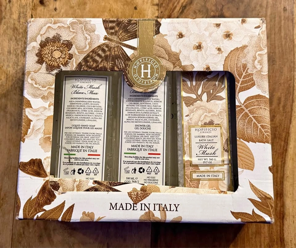 Hopificio Firenze White Musk Bath Gift Set