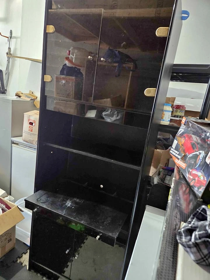 Black Display / Entertainment Cabinet – $35 OBO