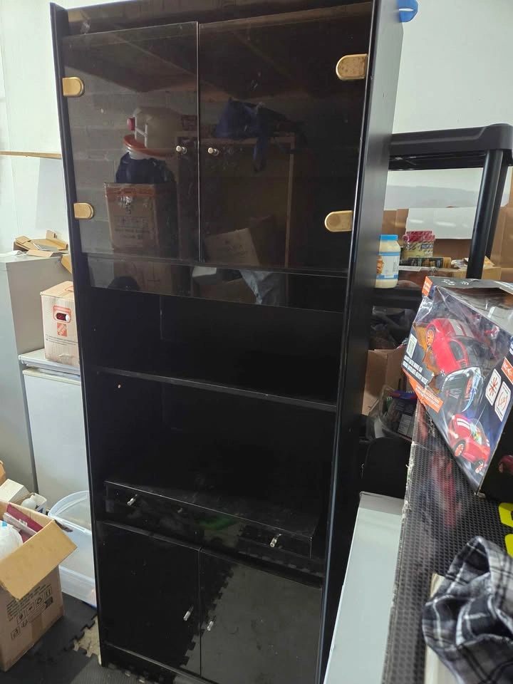 Black Display / Entertainment Cabinet – $35 OBO - photo 2