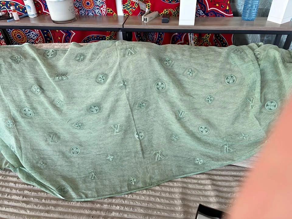 Handmade Monogram Scarf